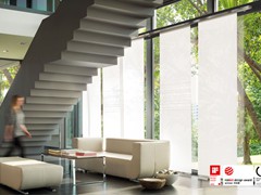 Flächenvorhang Interstil - wenzel. Raumausstattung & Polsermanufaktur