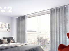 Wellenvorhang Interstil - wenzel. Raumausstattung & Polsermanufaktur